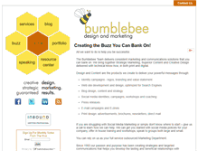 Tablet Screenshot of bumblebeellc.com